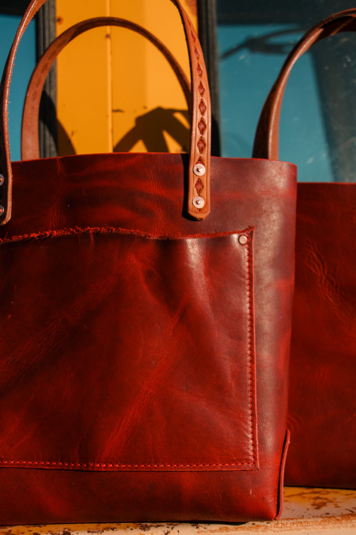 Clara Stamped Tote