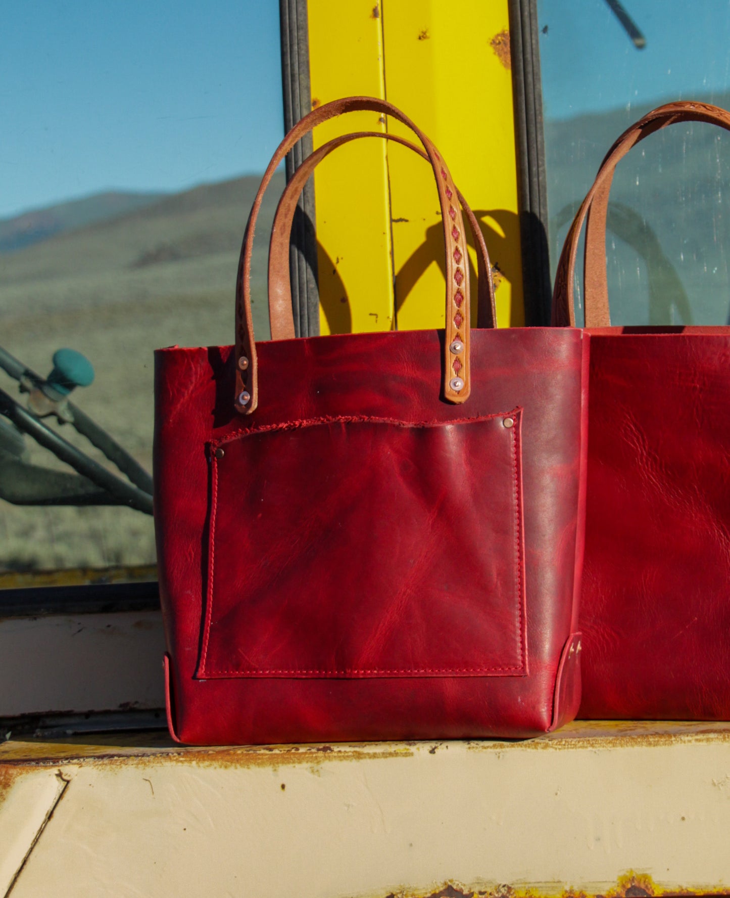 Clara Stamped Tote