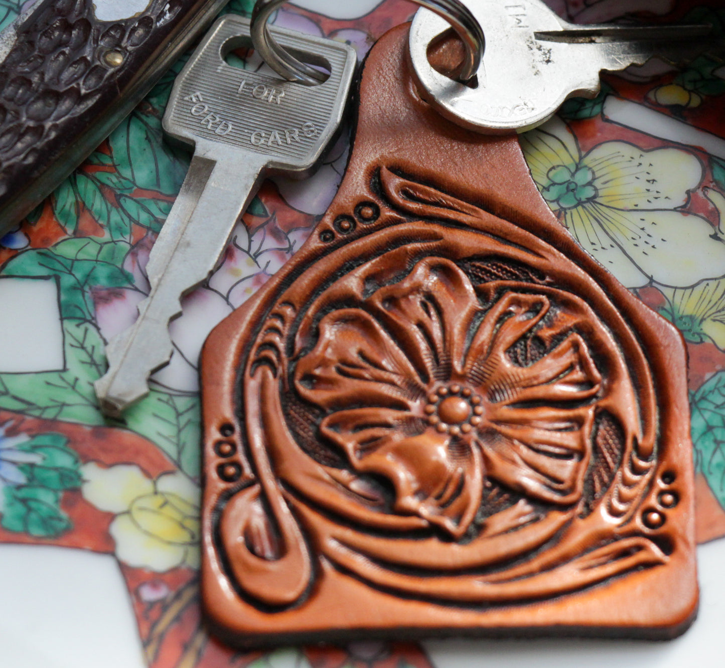 Floral Keychain