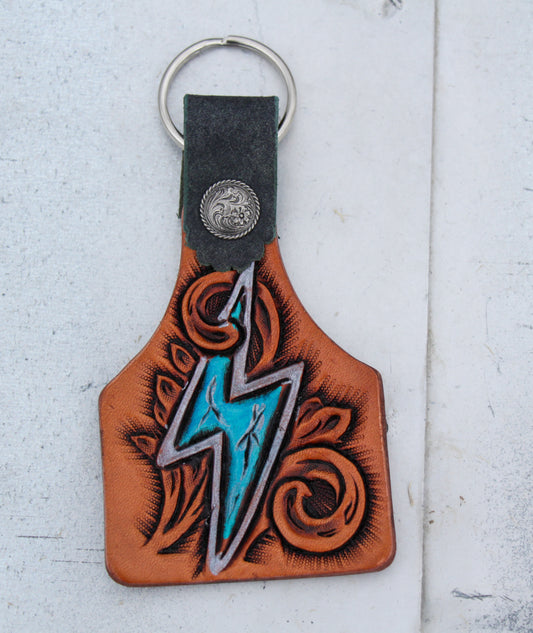 A Little Bit Country, A Little Bit Rock N Roll Keychain